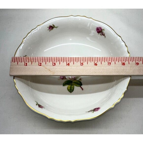 Syracuse China Federal Shape Victoria Rose Round Vegetable Bowl 8 3/4" - Picture 5 of 7